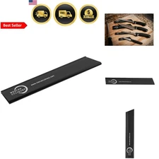 Knife Guard 8 Inch x 2 Inch Black Sharp Edge Protector for Chef Knives