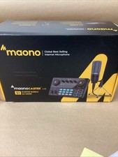 MAONO MaonoCaster Lite AU-AM200-S1 All-in-One Podcast Equipment Set with 3.5mm M
