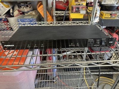 Furman M-8S Rackmount Power Conditioner Sequencer Surge Protector 15A