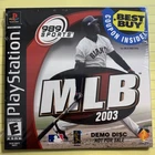 MLB 2003 Demo Disc "Not For Sale" for PS1/Playstation 1 Brand New & Sealed!