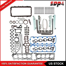 For 1997 1998 1999 Ford F-150 4.6L Full Gasket Set Bolts Timing Chain Kit
