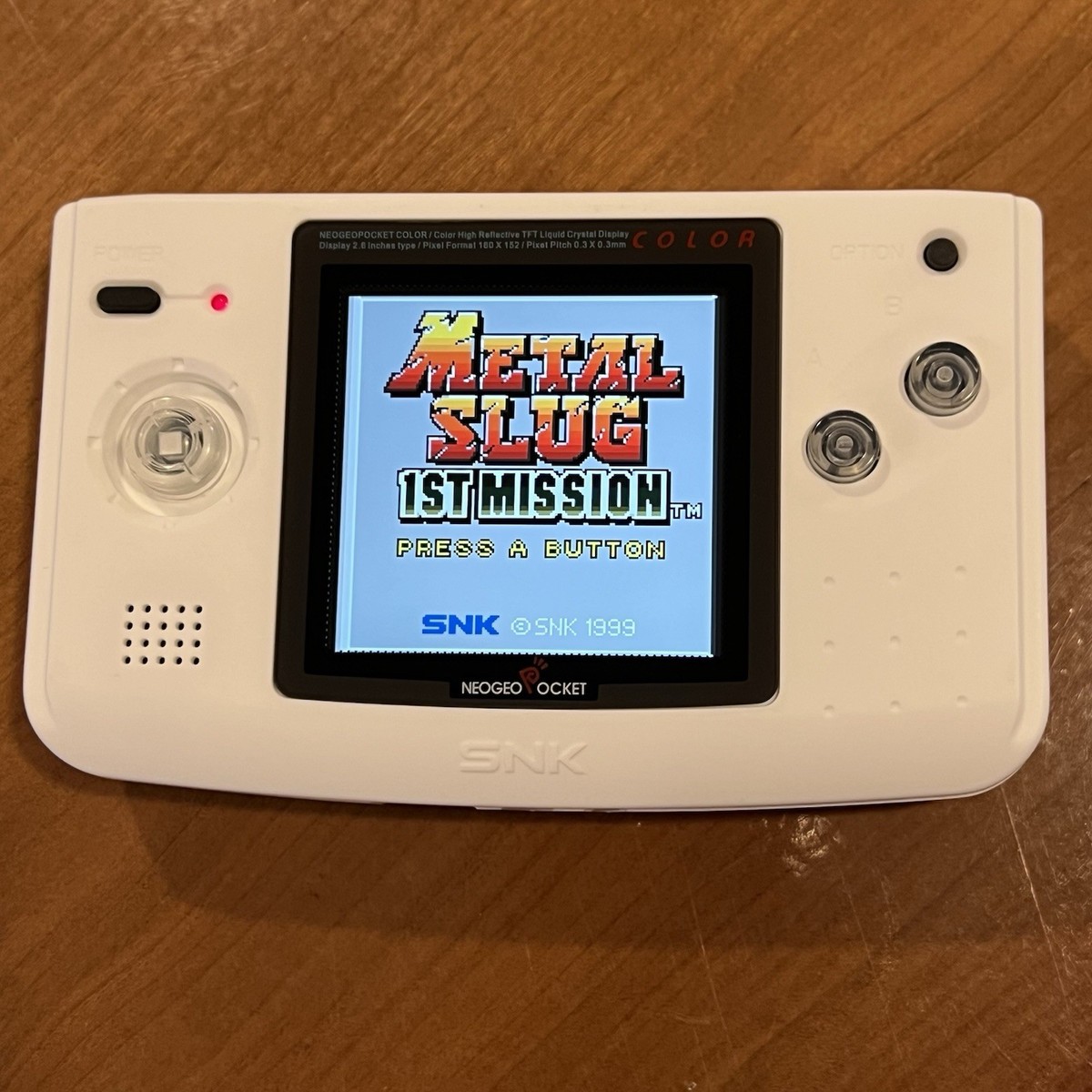 WHITE Neo Geo Pocket Color - Full Size IPS Q5 OSD (New Shell) | eBay