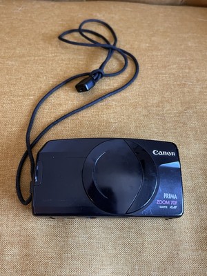 CANON PRIMA - Zoom 70F - Point & Shoot - 35mm Film  Working CAMERA Pouch Case 
