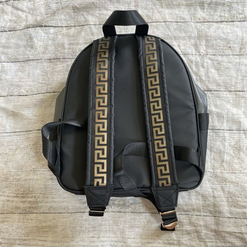 Versace Parfums Rucksack Medusa Logo Schwarz Gold - Bild 2 von 6