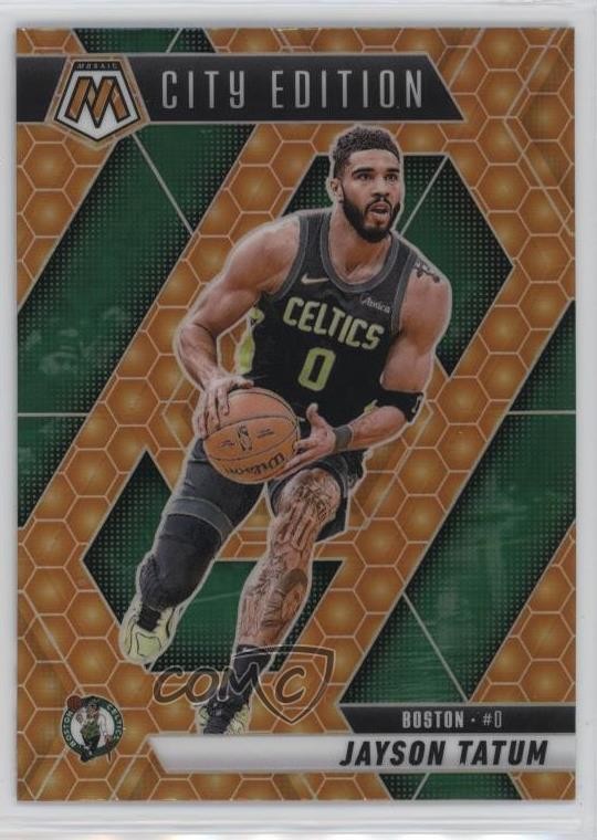 2024-25 Panini Mosaic City Edition Honeycomb Mosaic Prizm Jayson Tatum #287 rf2