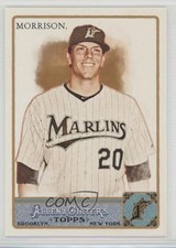2011 Topps Allen & Ginter's Factory Set Glossy 648/999 Logan Morrison #21 fm0