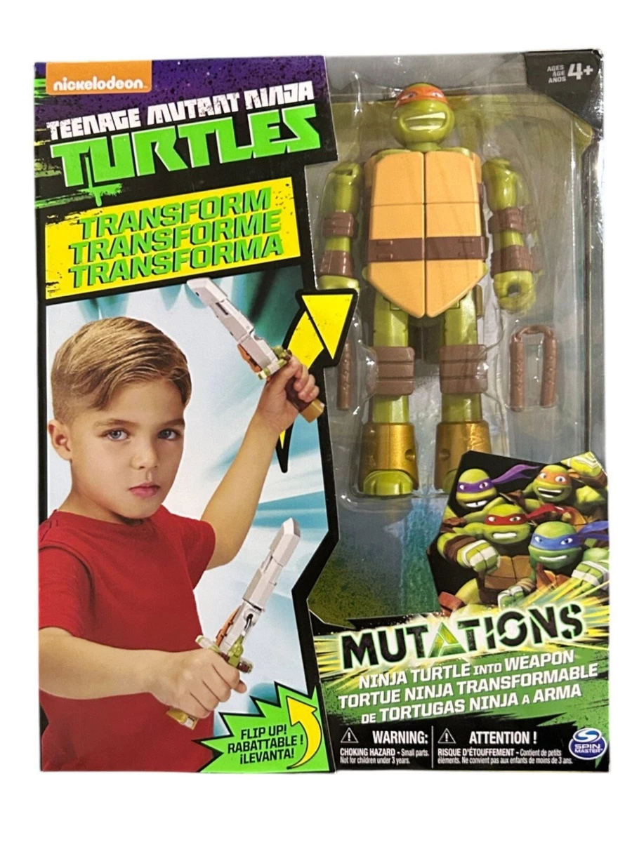 Teenage Mutant Ninja Turtles Transform Mutations Ninja Turtle Into
