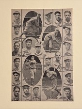 Boston Bees Tony Cuccinello Bill McKechnie Al Lopez 1937 Baseball Team 4X6 Pic