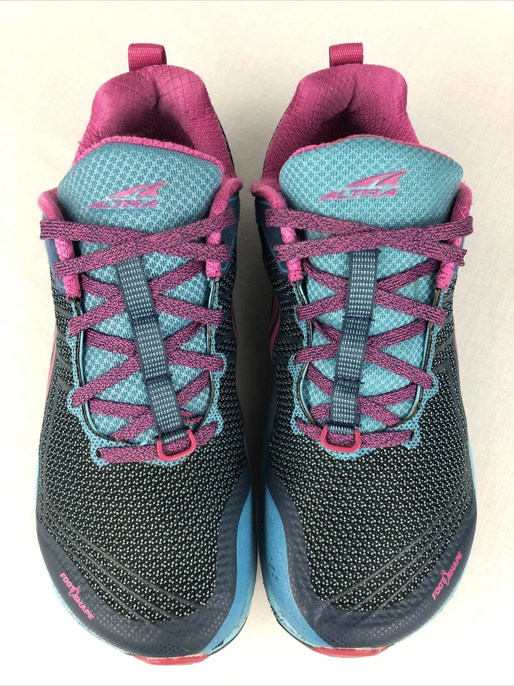 Altra Timp 1.5 Women’s Size 8 Running Shoes Sneakers Blue Pink Trail Gym Cross - Image 3 of 4