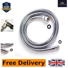 Versatile 1.5m Kitchen Faucet Spray Hose with Chrome-Plated Brass Connectors