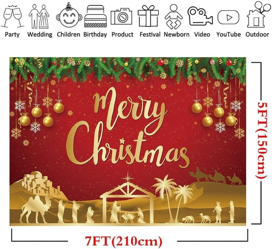 圣诞节背景 圣诞节 圣诞节 背景 夜间管理员 场景 适用于 Xmas Holid — 第 4/4 张图片