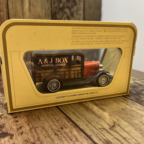 Matchbox, Models of Yesteryear, Y-21, 1930 FORD A, A&J BOX, Boxed - Picture 2 of 4