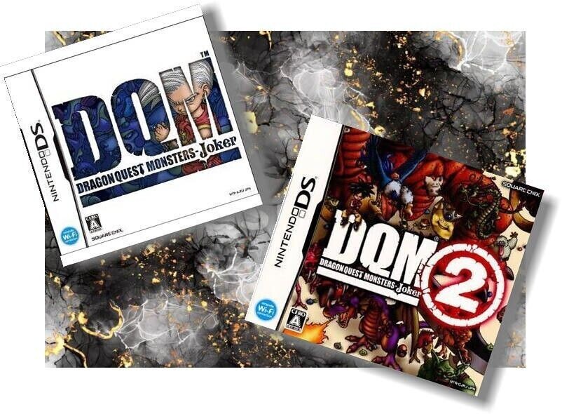 Dragon Quest Monsters Joker 1 & 2 set Nintendo DS Japanese