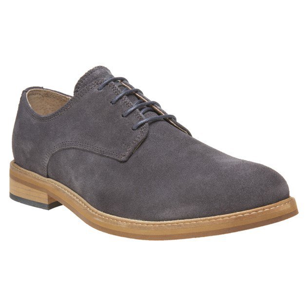 Neu HERREN SOLE GRAU ALIE WILDLEDER SCHUHE Neu HERREN SOLE GRAU ALIE WILDLEDER SCHUHE