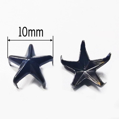 7/10/15/20 mm Ziernieten Stern Krallennieten Niete Nieten Verschiedene Farben - Bild 13 von 19