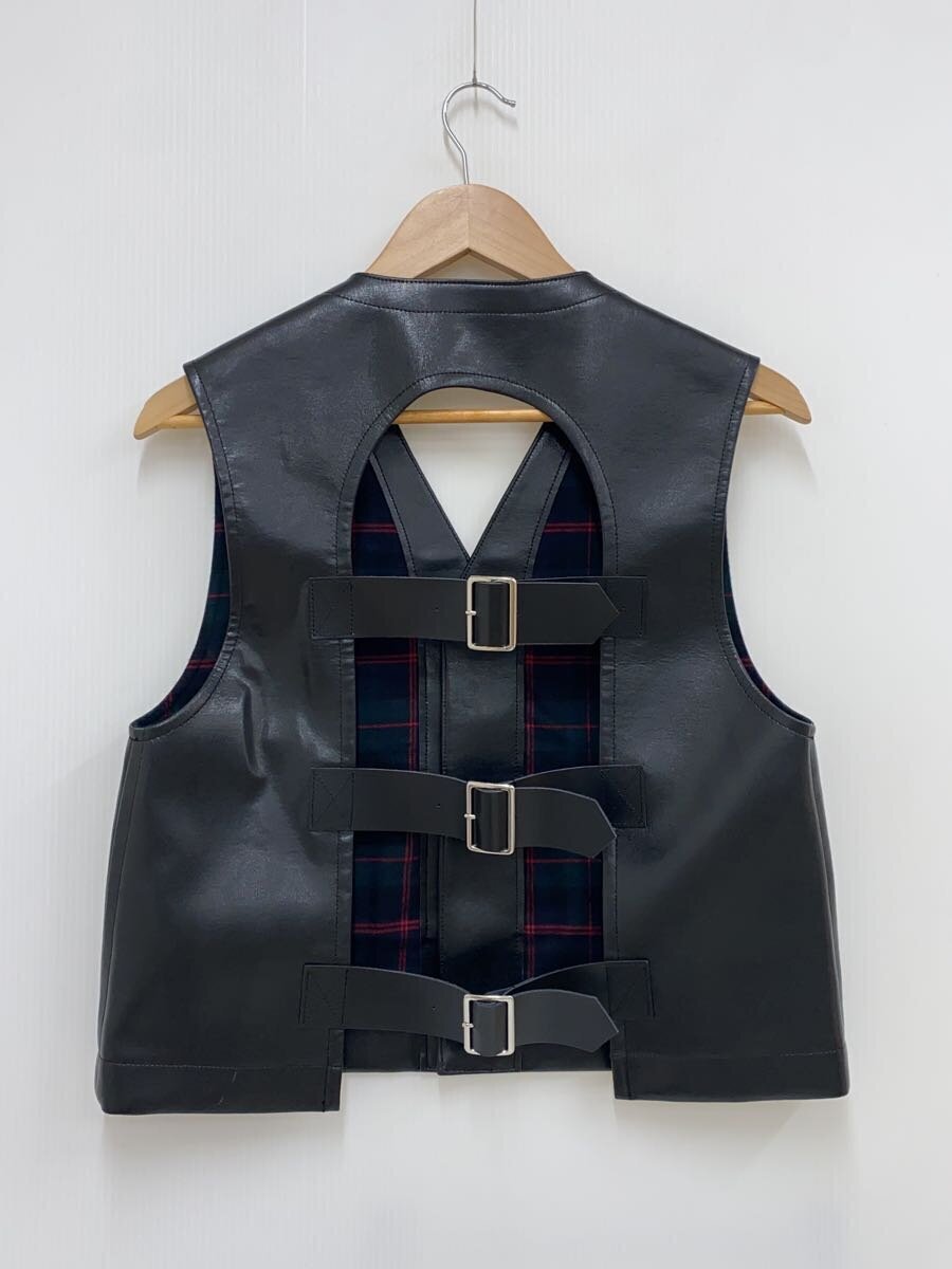 Tao COMME des GARCONS Vest faux leather black M | eBay