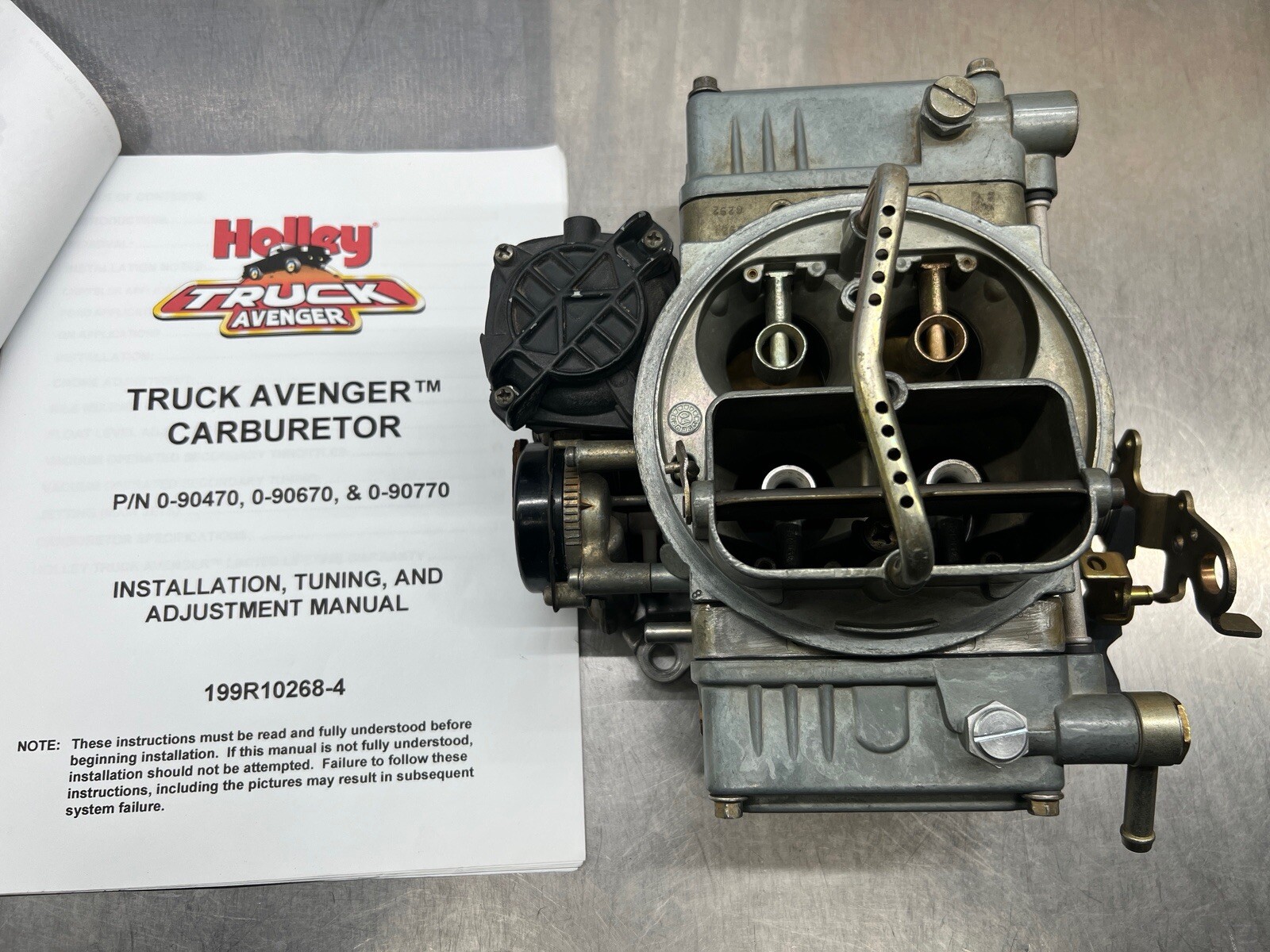 Holley 906702 670 CFM OffRoad Truck Avenger Vacuum Secondary Electric Choke eBay
