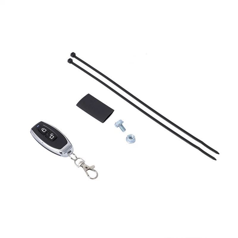 Controle remoto interruptor mestre isolador corte desconexão bateria motocicleta 12V - Imagem 4 de 4