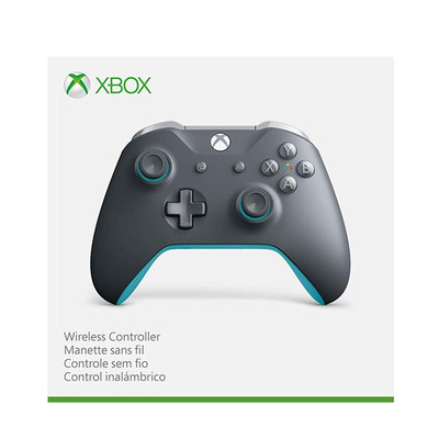 microsoft xbox wireless controller grau blau