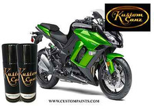 KAWASAKI CANDY LIME 400ml AEROSOL CANS Custom Paint, Motorcycle,