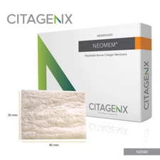Citagenix NeoMem 30X40MM Bovine Collagen Membrane - Compares Miltex 62-208