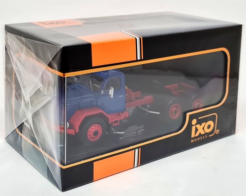 iXO 1/43 - Magirus Jupiter 6x6 Blue / Red Diecast Scale Model Truck - Picture 2 of 6