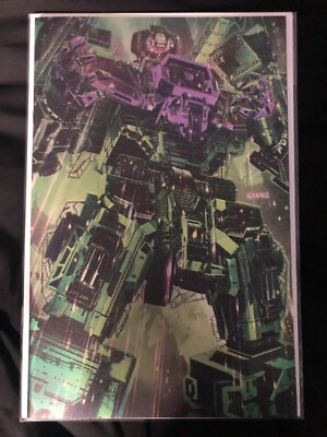 Transformers # 11 NM Virgin Foil NYCC Variant John Giang Limited 500 Devastator 