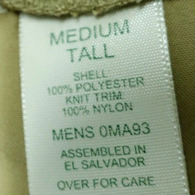 L.L. Chaqueta de golf Bean Pullover para hombre talla mediana alta marrón tostado cuello en V manga larga Foto 3 de 4