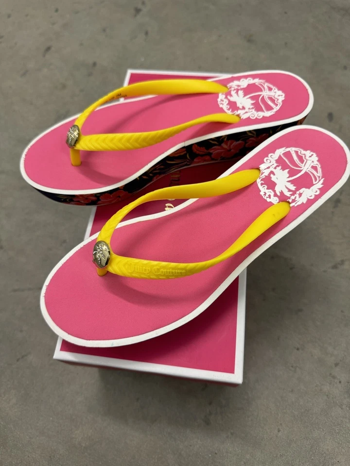 Chanclas para mujer Juicy Couture Isabelle talla 7M nuevas en caja Foto 3 de 4