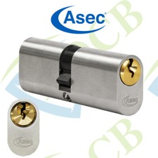 ASEC Vital 6 Pin Oval Double Cylinder Door Lock Mechanism 