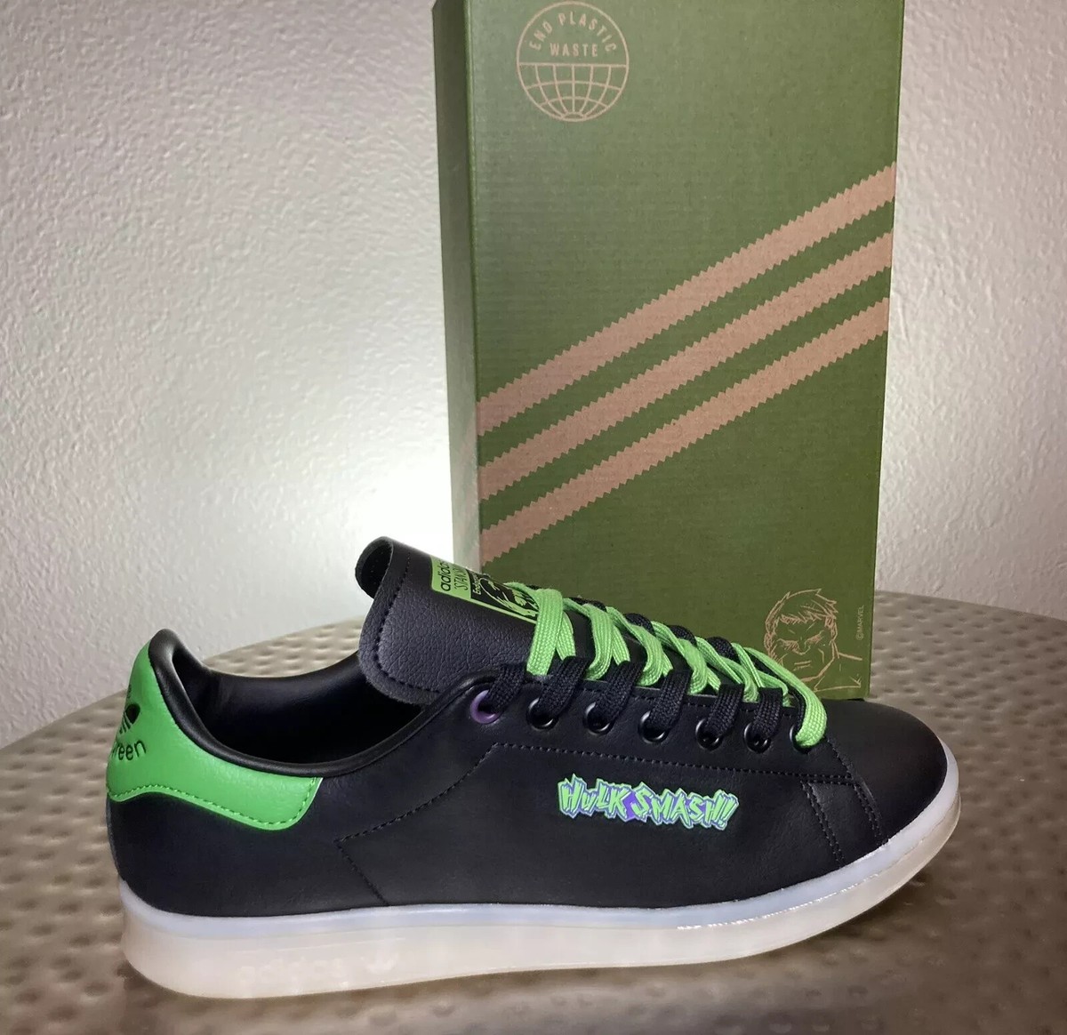 Shoes Adidas Hulk Trainers Adidas Rapidarun Avengers Velcro