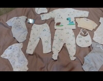 New 0-3 Months Baby Boy Layette Set