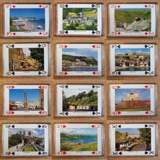 Fridge Magnet (FB6) Playing Card Yorkshire John Hinde Postcard Views - Various