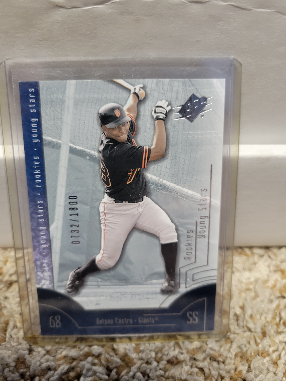 2002 SPx - Nelson Castro #104A /1800 (RC)