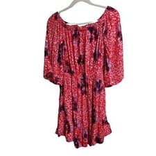 GAP Off The Shoulder Floral Dress XS cottagecore fairycore girly spring summer