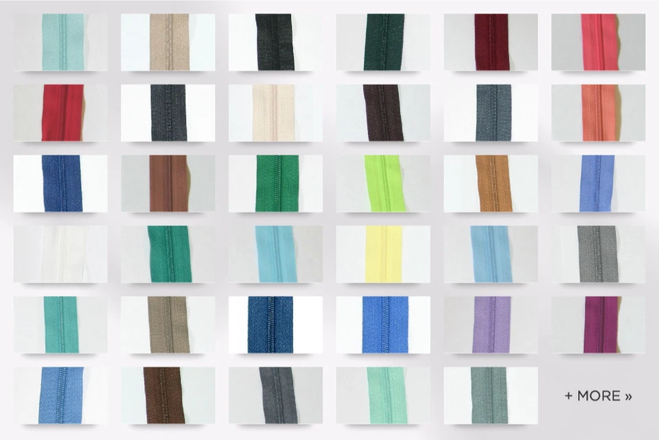 YKK Nylon Closed End Dress Zip - each (CL36-M)