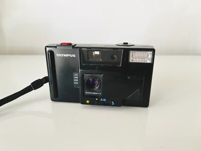 OLYMPUS Supertrip 35mm Compact Film Camera point & shoot TESTED! Lomography