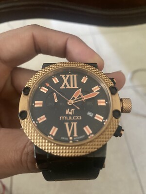 Mulco Black and Gold Watch Amazon.com: MULCO Watches for Men - Buzo, Stainless Steel  main image 2