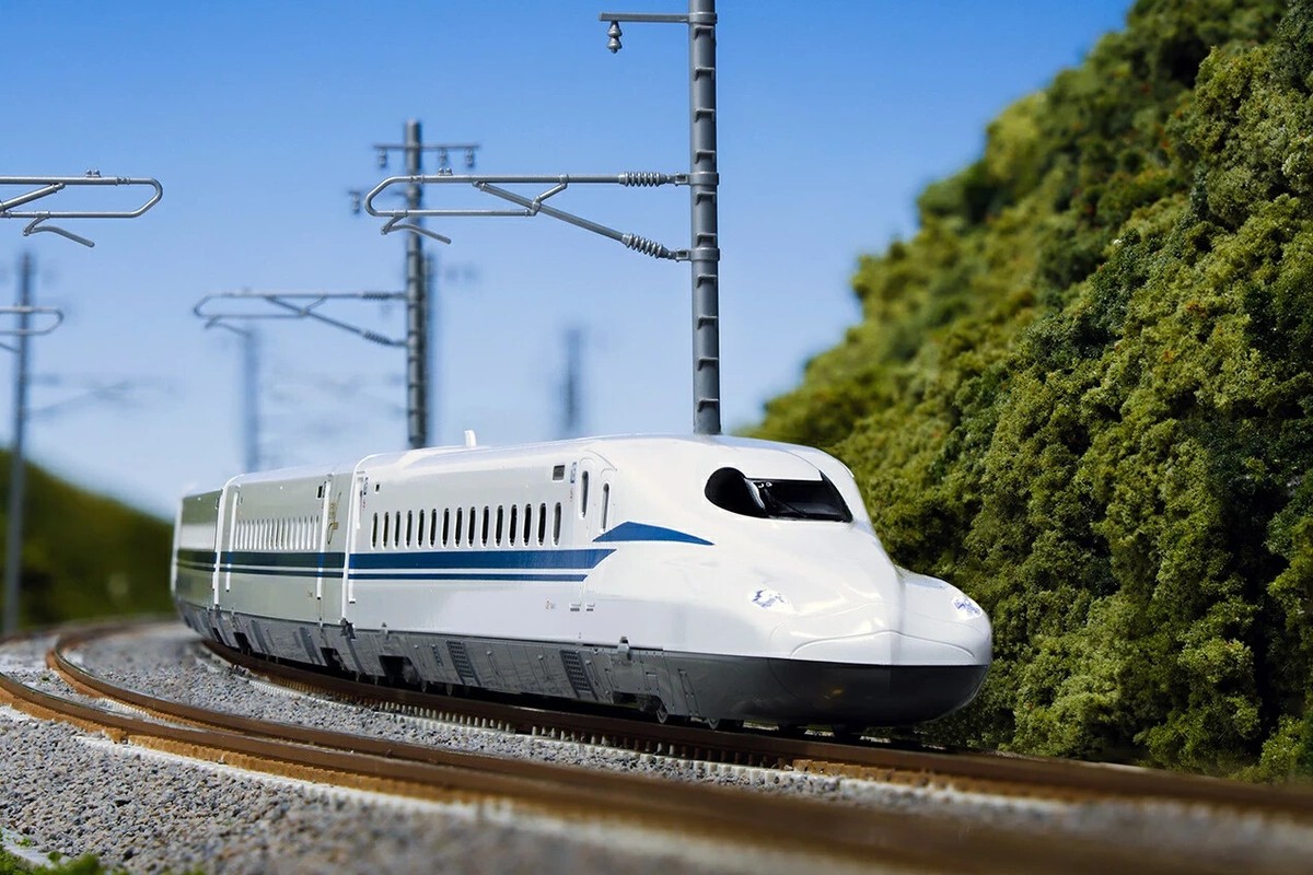 KATO N gauge 10-1699 N700S Shinkansen Nozomi Add-on Set B 8 cars