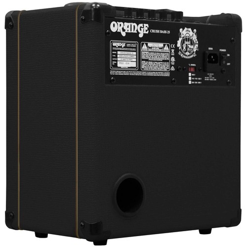 Orange Crush Bass 25W Bass Guitar Combo Amp Black - Picture 6 of 6