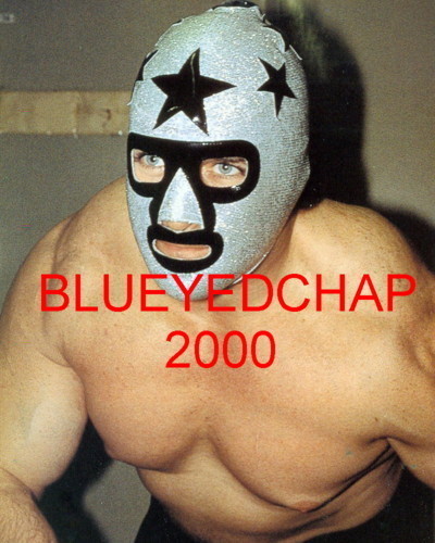 MASKED SUPERSTAR WRESTLER 8 X 10 WRESTLING PHOTO NWA WWF - Picture 1 of 1