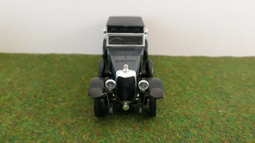 PANHARD LEVASSOR LANDAULET 1925 cabriolet 8 cyl. 35 cv bleu 1/43 SOLIDO HACHETTE - Picture 5 of 7