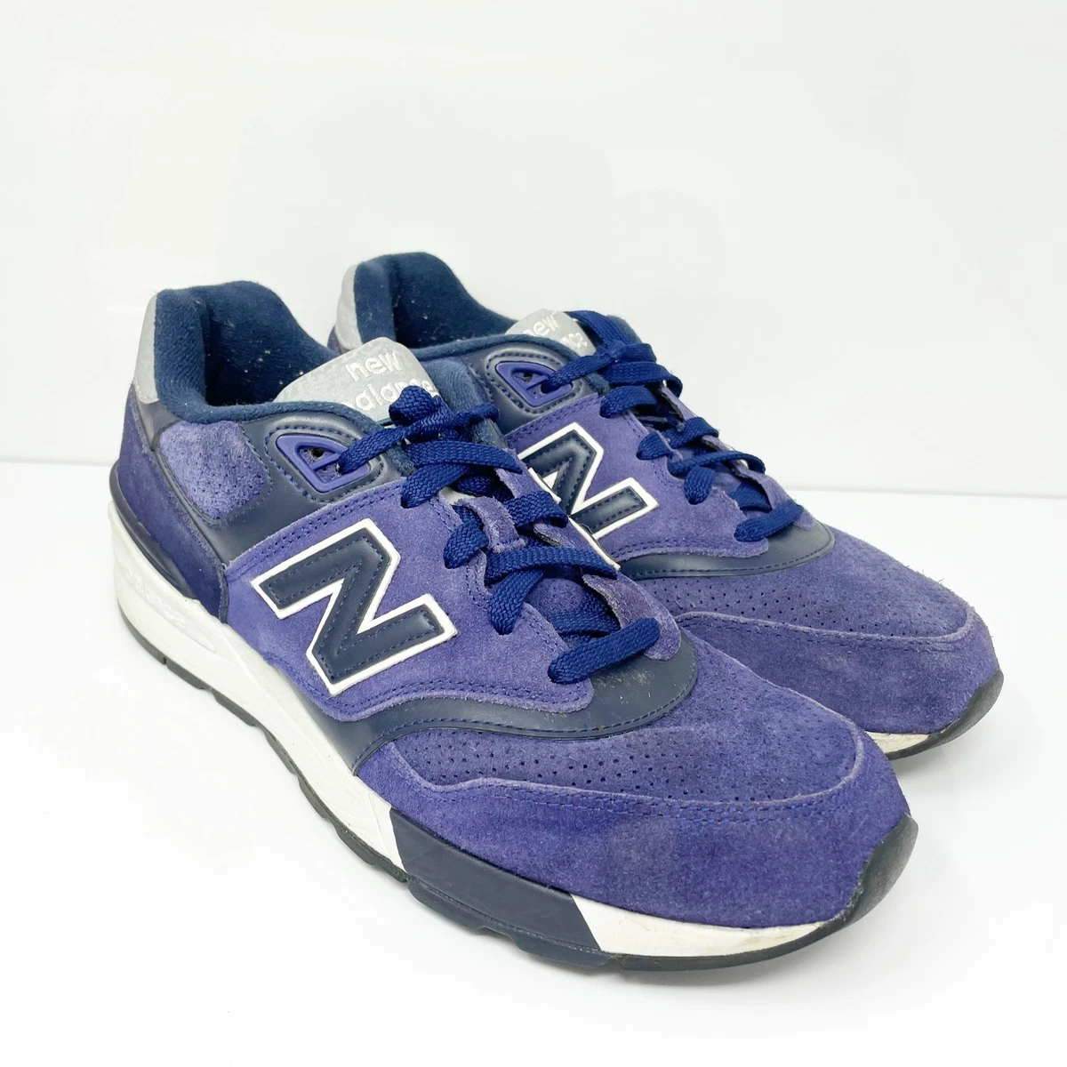 New Balance Mens 597 ML597HTA Blue Casual Shoes Sneakers Size 9.5 