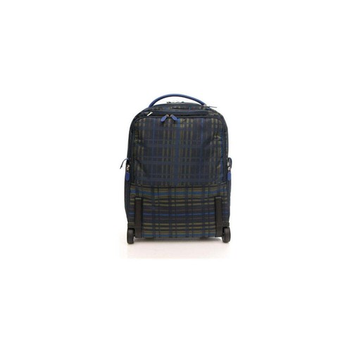 Piquadro Bv3148os18 Men's Trolley Blue Leather - Picture 6 of 6