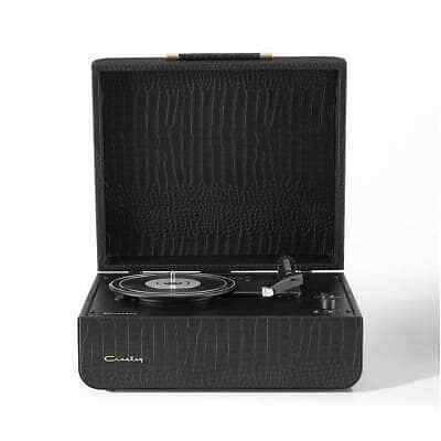 Crosley Mercury CR6255A Tragbarer Bluetooth Plattenspieler - Schwarz