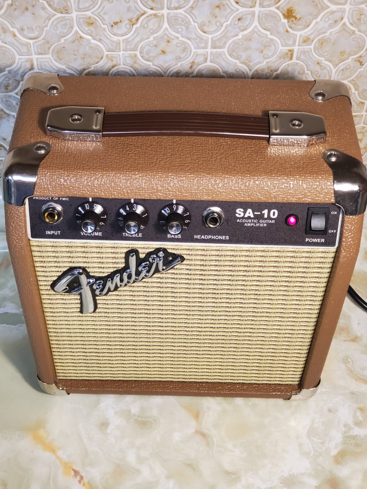 Vtg Retro Fender SA10 Acoustic Guitar Amp Clean eBay