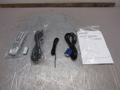 IKEGAMI LCM-201H 20" LCD CCTV MONITOR 1600x1200@60HZ 800:1 NEW IN BOX !! M/O !! - Picture 10 of 14