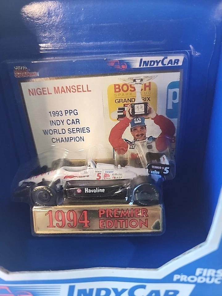 1994 Racing Champions NIGEL MANSELL #1 Havoline Indy Car 1/64 Diecast Boxed - Image 2 of 4