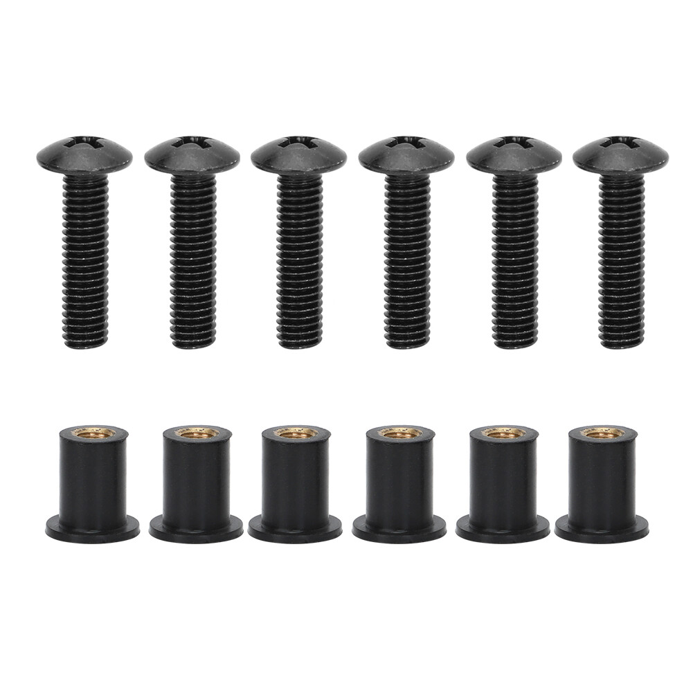 12x Windshield Screw & Nut Kit For Yamaha Snowmobile | 90150-05024