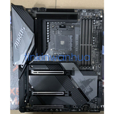 For Gigabyte X570S AORUS MASTER Motherboard DDR4 PCI-E4.0 4×M.2 6×SATAIII ATX